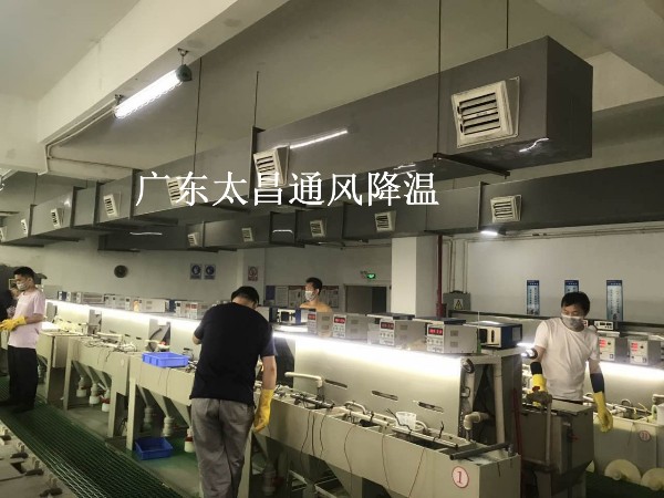 電鍍廠降溫用環(huán)?？照{解決方案